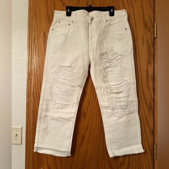SER.O.YA Omar Drop Crotch Boyfriend Jeans - NWT - Size 29 - Picture 3 of 14